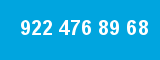 922 476 89 68 922 476 89 68